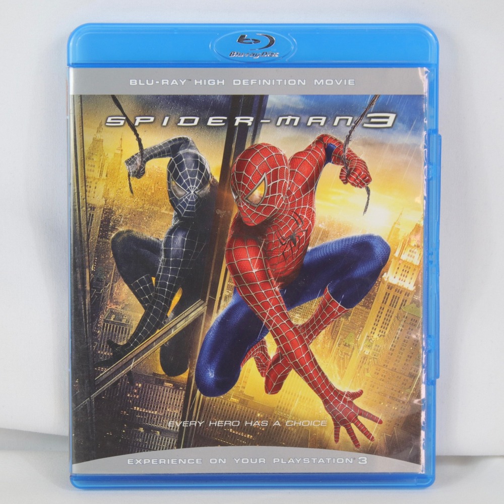 Spider-Man 3 Blu-Ray DVD Movie PS3 Promotional Release with Booklet